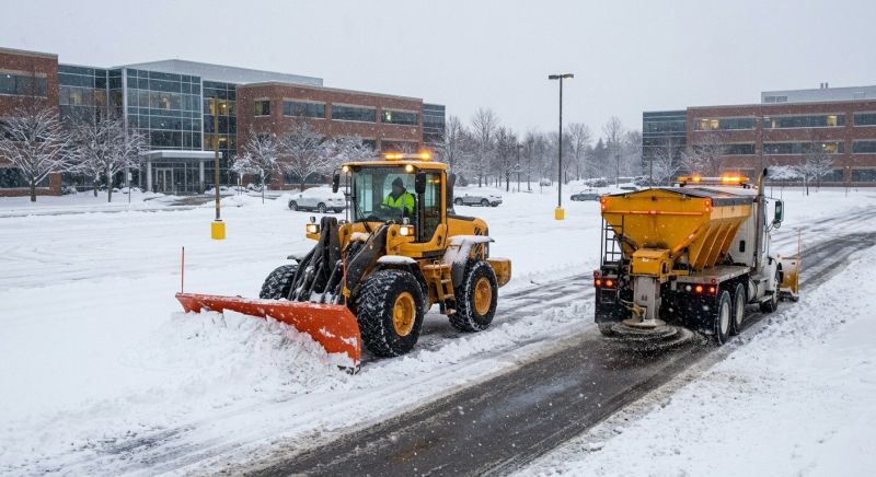 Commercial Snow Plowing in New York, NY