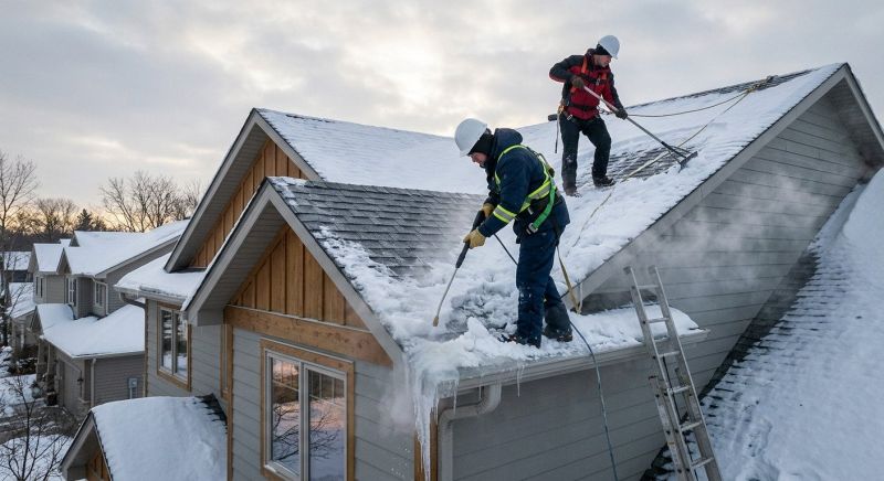 Ice Dam Removal in Kent, WA
