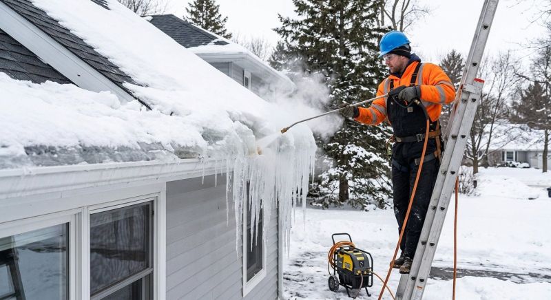 Ice Dam Removal in Tulsa, OK