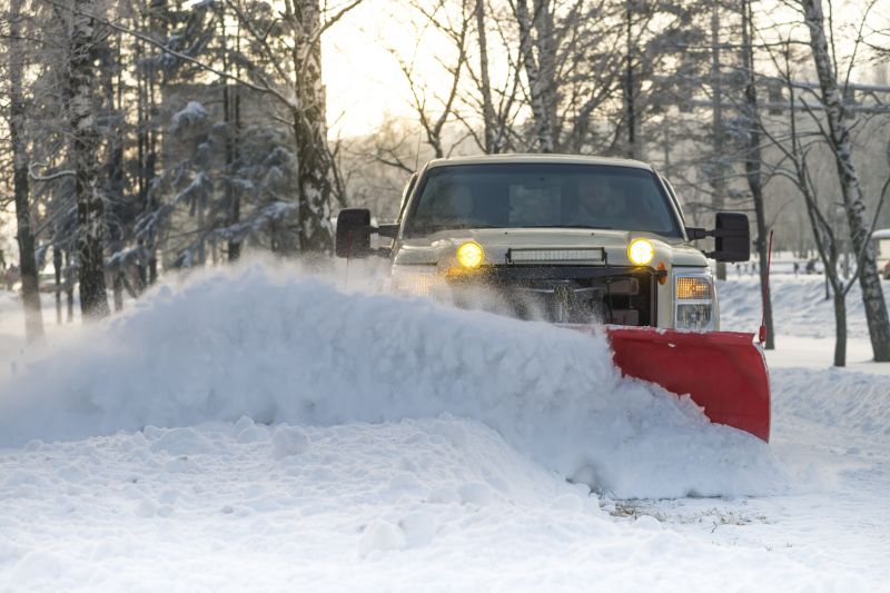 Snow Plowing Vehicles