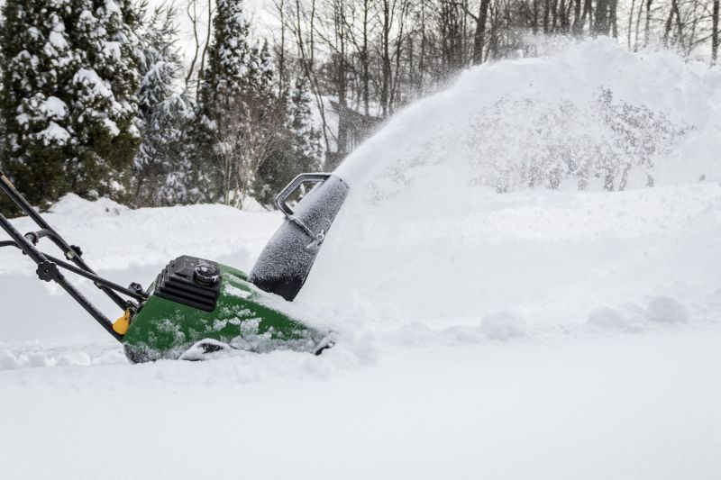 Snow Removal Equipment in Use